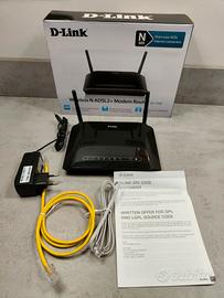 Modem router D-Link ADSL2+ Wireless N 300 Mbs
