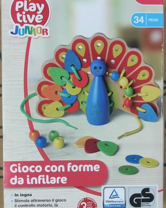 Gioco con forme da infilare in legno LIDL Playtive