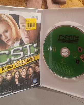 Gioco investigativo CSI per Nintendo Wii