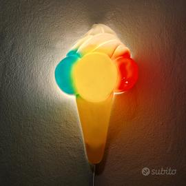 Lampada vintage Cono Gelato 