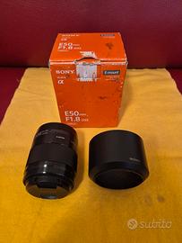 Sony SEL50F18 Obbiettivo