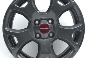 4 cerchi lega fiat panda cross r15 lt5752