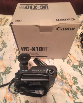 Canon UC-X10 Hi 8mm Hi8 – Vintage 1997 – Completa