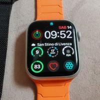 Apple watch serie 9 45mm Silver Aluminium