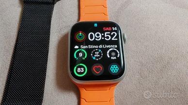 Apple watch serie 9 45mm Silver Aluminium