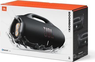 JBL BOOMBOX 4 BLUETOOTH SPEAKER PORTATILE NERO