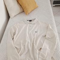 Polo uomo Trussardi colore beige.