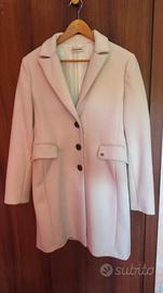 Cappotto Donna "Please" Panna- Taglia M-Come Nuovo