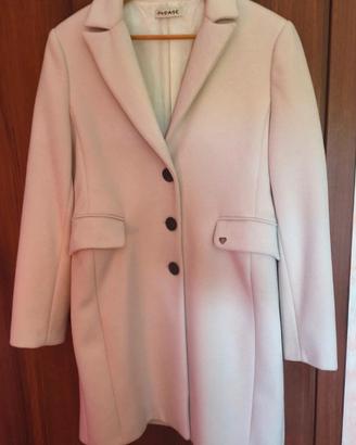 Cappotto Donna "Please" Panna- Taglia M-Come Nuovo
