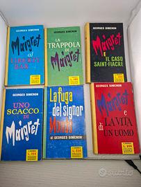11 libri George Simenon anni 60