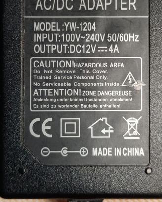 Alimentatore per note book  PC portatile