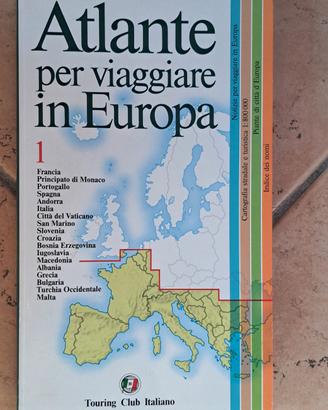 Atlante per viaggiare in Europa 
