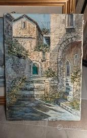Quadro dipinto a mano su tela