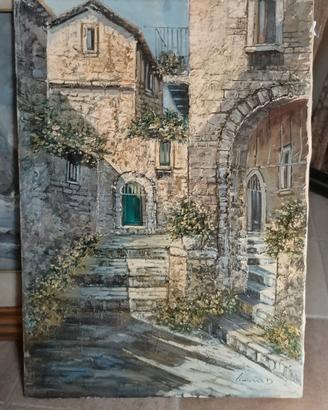Quadro dipinto a mano su tela