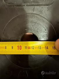 Bilanciere con coppia di dischi in gomma