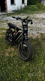 Bici elettrica modificata