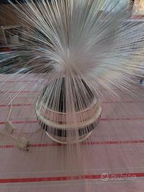 lampada in fibra ottica vintage