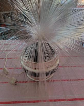 lampada in fibra ottica vintage