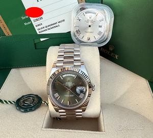 Rolex 228239 Day-Date 40 doppio dial 2016