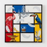 Quadro Moderno Astratto - 60x60