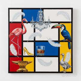 Quadro Moderno Astratto - 60x60