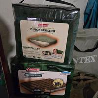 materassino campeggio e coperta Nuovo!