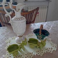 Coppia asinelli e anfora