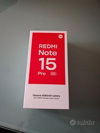 Redmi Note 15 Pro 5G 512GB/12GB - NUOVO SIGILLATO