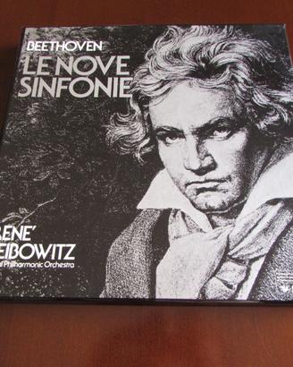 Cofanetto 7 vinili 33 giri Nona Sinfonia Beethoven