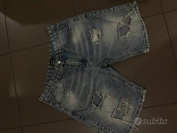 Jeans Shorts Bermuda Uomo
