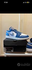 Air jordan 1 low true blue (GS) n38.5