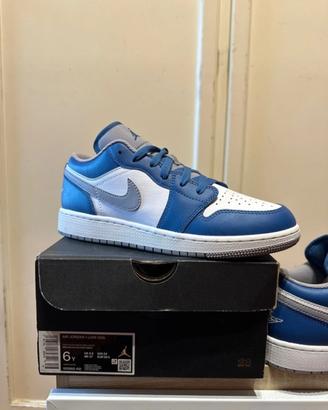 Air jordan 1 low true blue (GS) n38.5