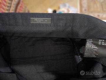Pantalone classico Prada