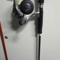 Canna da spinning/vertical + mulinello