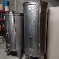 Serbatoi inox galleggiante ad aria per vino