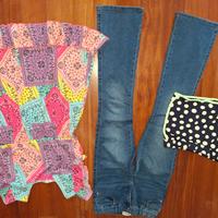 lotto abbigliamento bambina 12 anni