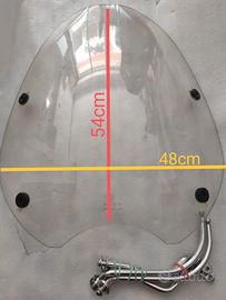 Parabrezza alto completo originale per BMW R1200C