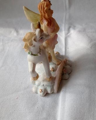 Statuina Fata e Unicorno