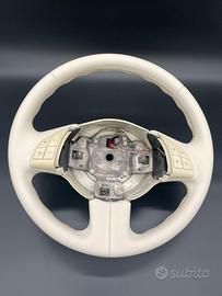 Volante Fiat 500 bianco