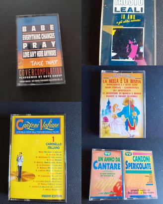 Audiocassette originali rare