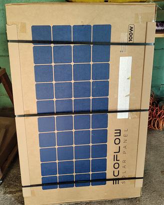 pannelli solari ecoflow 100 watt rigidi 