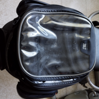 Borsa da serbatoio per moto completa di staffa