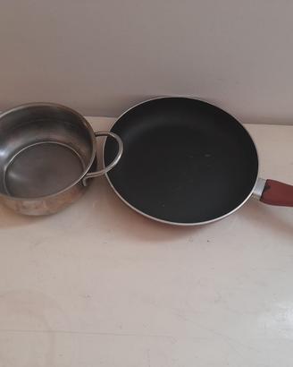 Set di Pentole Usate: Casseruola Inox Inoxriv e Pa