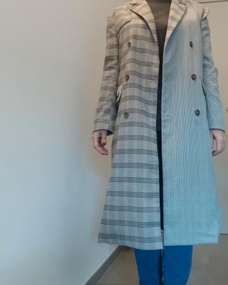 Cappotto asimmetrico patchwork MG4 COULTURE