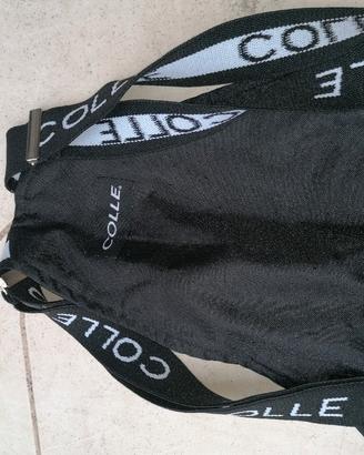 pantaloni con bratelle da sci COLLE taglia 50 ner