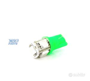 LED LAMPADA VERDE W5W T10