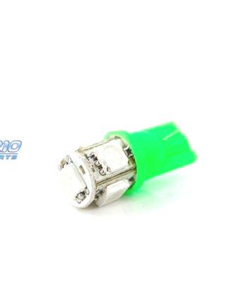 LED LAMPADA VERDE W5W T10