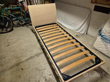 lettino singolo + materasso