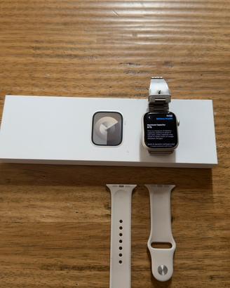 Apple watch serie 9 45mm silver