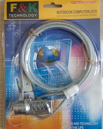 Cavo di sicurezza in acciaio F&K Technology